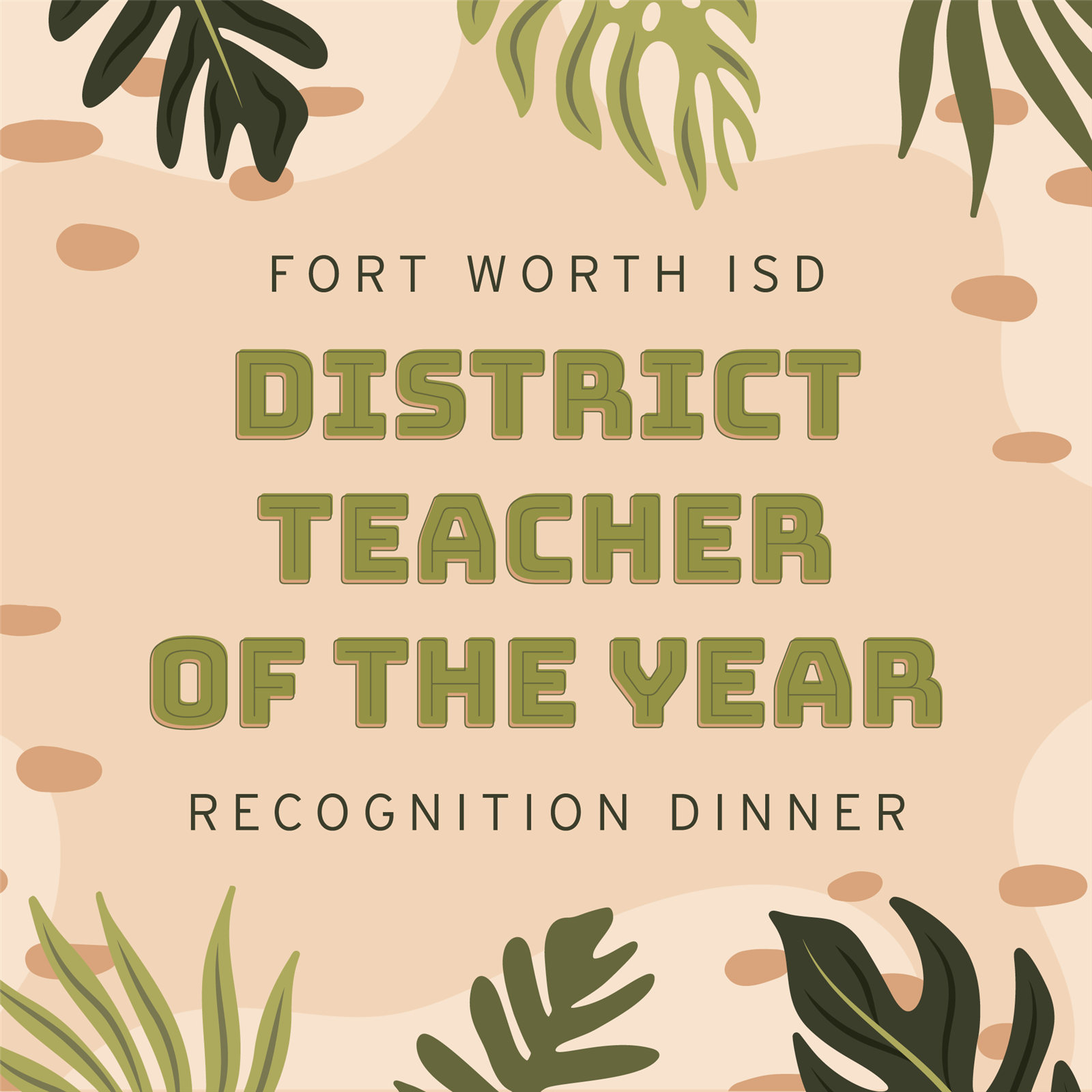  FWISD District Teacher of the Year